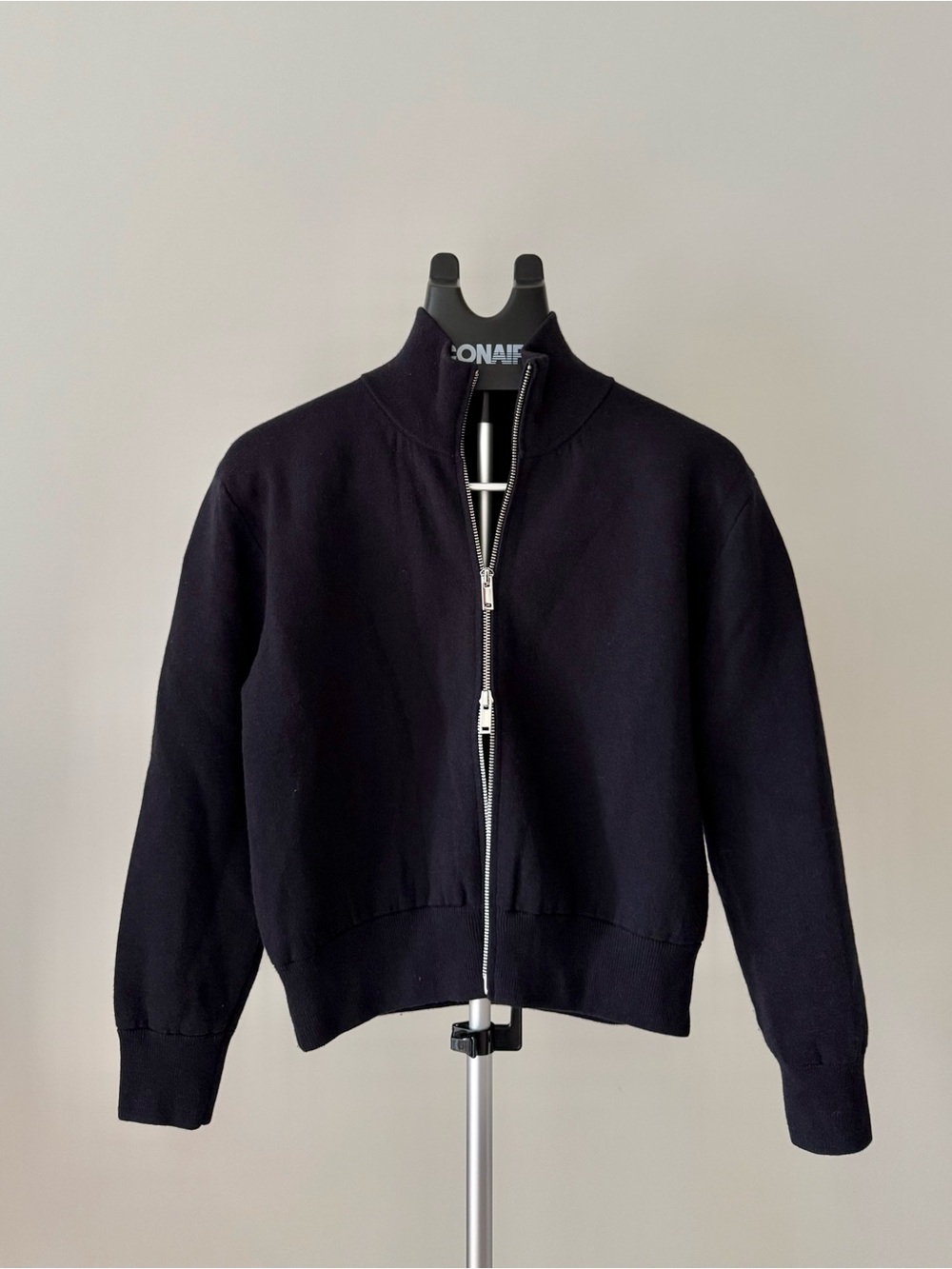 Massimo Dutti Dark Navy Zip Jacket